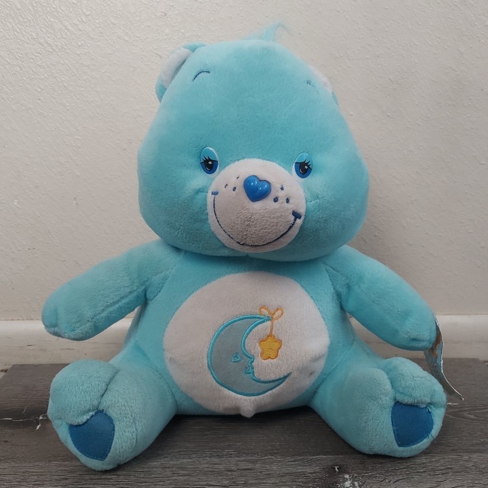 Vintage 2003 Care Bear "Bedtime Bear" Plush with Tags